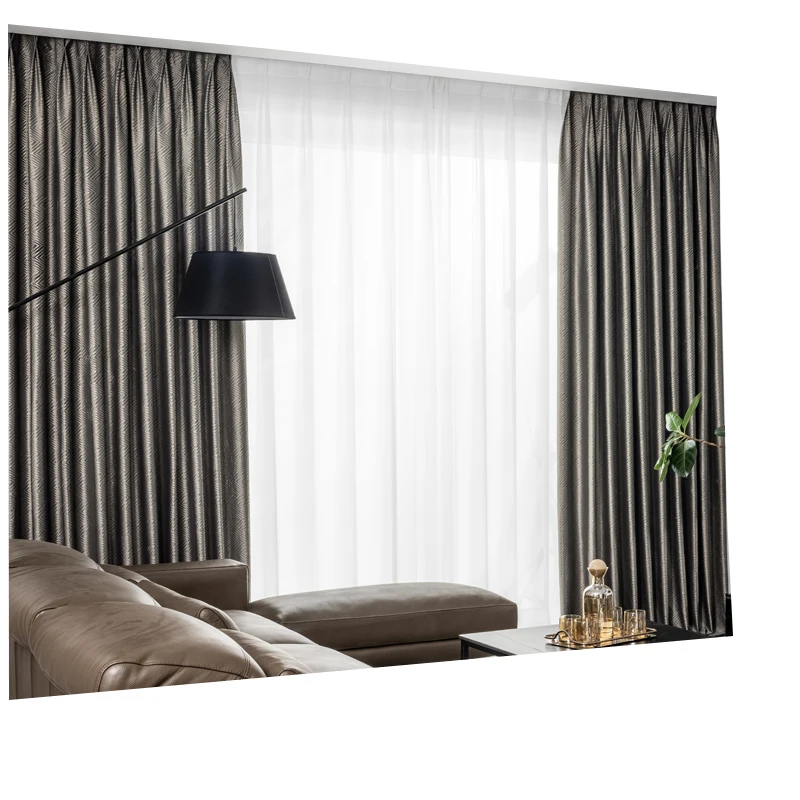 Светлые роскошные бархатные плотные затемняющие шторы в европейском стиле с