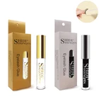 1 шт. профессиональный клей для ресниц, простой в эксплуатации, белый, черный, водонепроницаемый, стойкий клей для накладных ресниц, клей для макияжа, косметические инструменты