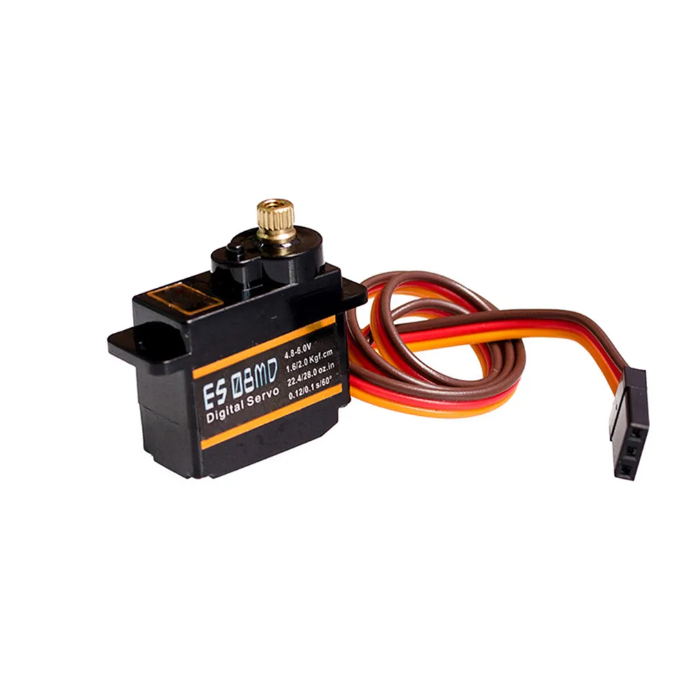 

EMAX ES08MDII ES08MD II Digital Servo 12g/ 1.6/2.0 kg.cm High-speed Mini Metal Gear for RC Model Boat Car Robot