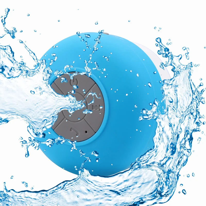 

Portable BT Speaker Wireless Waterproof Shower Speaker Car Bathroom Beach Stereo Subwoofer Music Loudspeaker with Suction