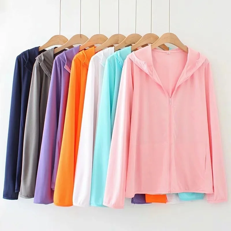 

large women's spring and summer new fat mm THIN loose hooded thin sunscreen