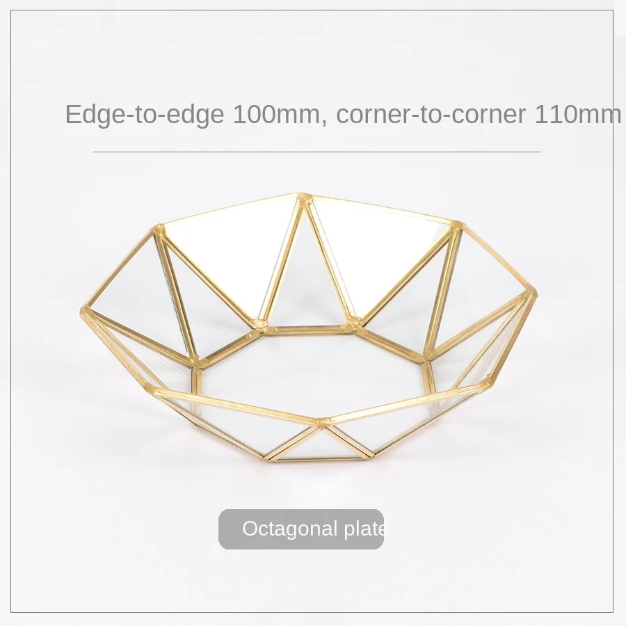 Поднос для хранения ювелирных изделий винтажный металлический поднос в