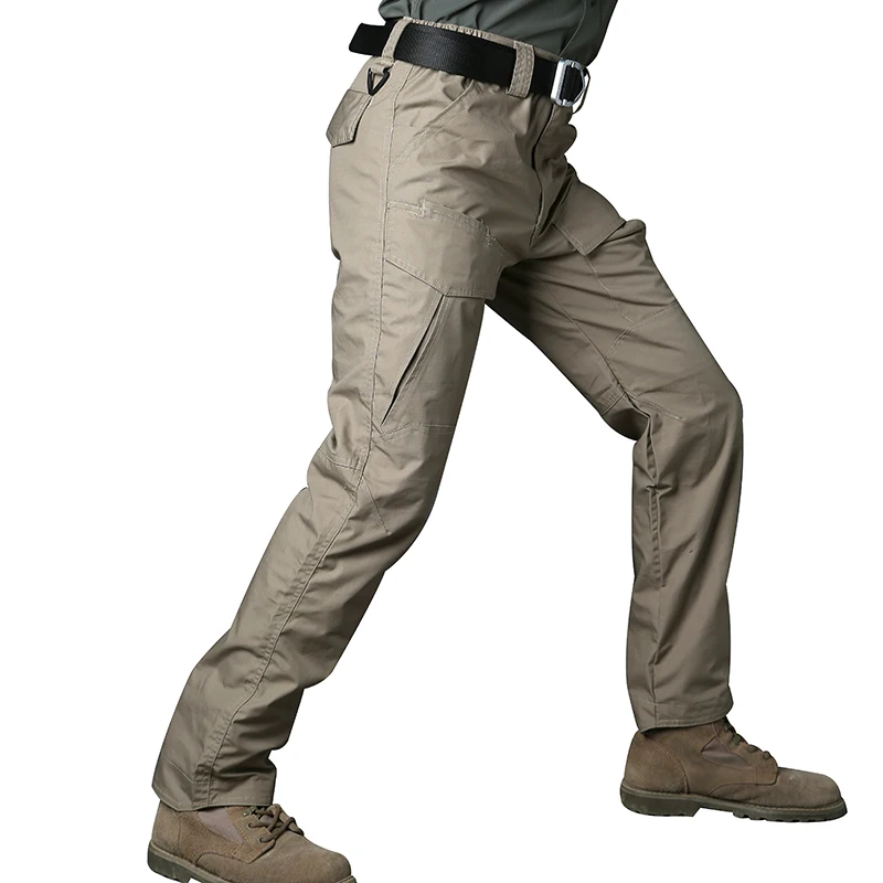 Новые тактические мужские камуфляжные водонепроницаемые военные брюки карго