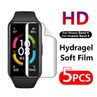 Защитная пленка для Huawei Honor Band 6, мягкая Гидрогелевая защитная пленка из ТПУ для браслета Honor Band 6, не закаленное стекло
