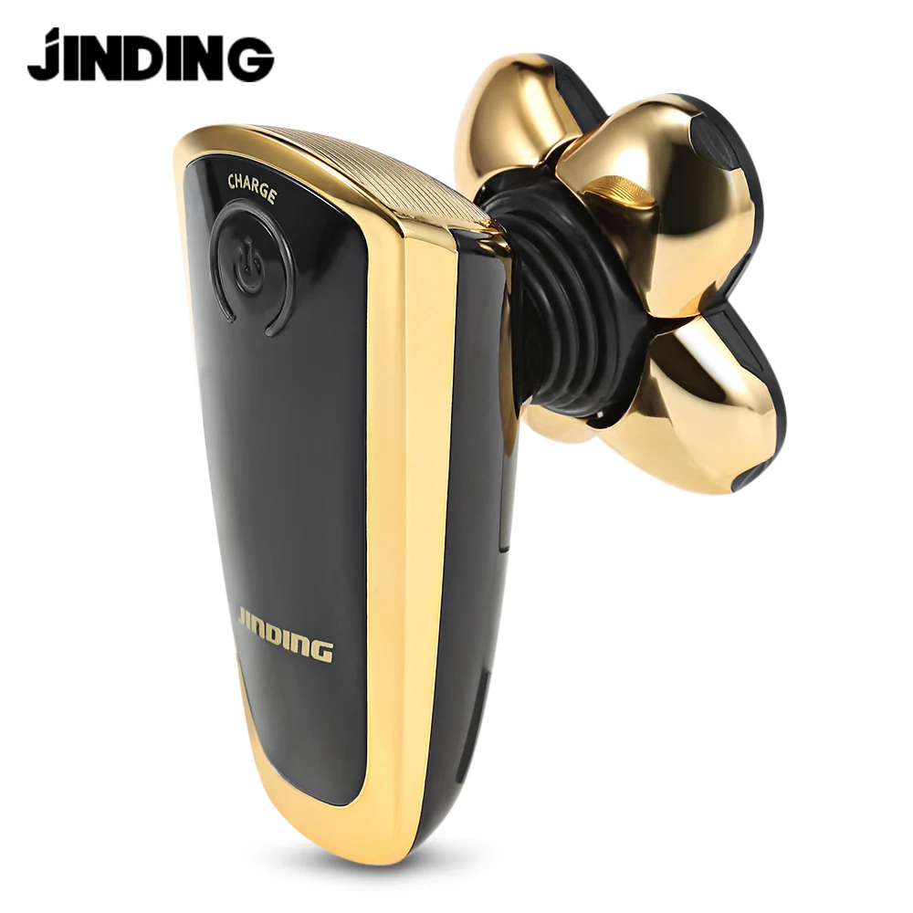 JINDING JD-608 моющаяся электробритва для мужчин бритва триммер волос перезаряжаемая 3D