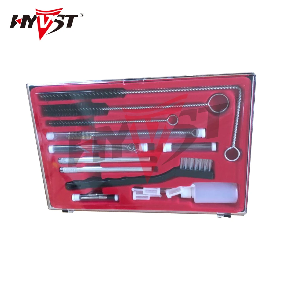 Hyvst 22PCS профессиональное оборудование для чистки распылителя с щеткой иглой