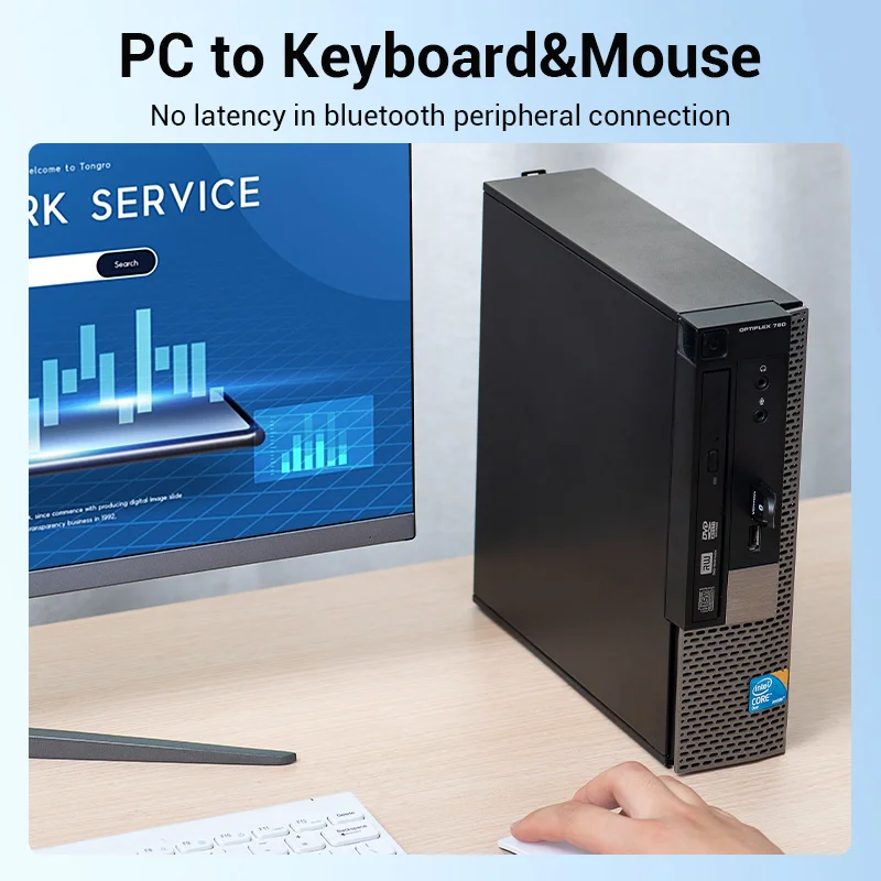 Vention USB Bluetooth 5 0 адаптер ключа для Airpods PC PS4 принтер динамик мышь музыкальный