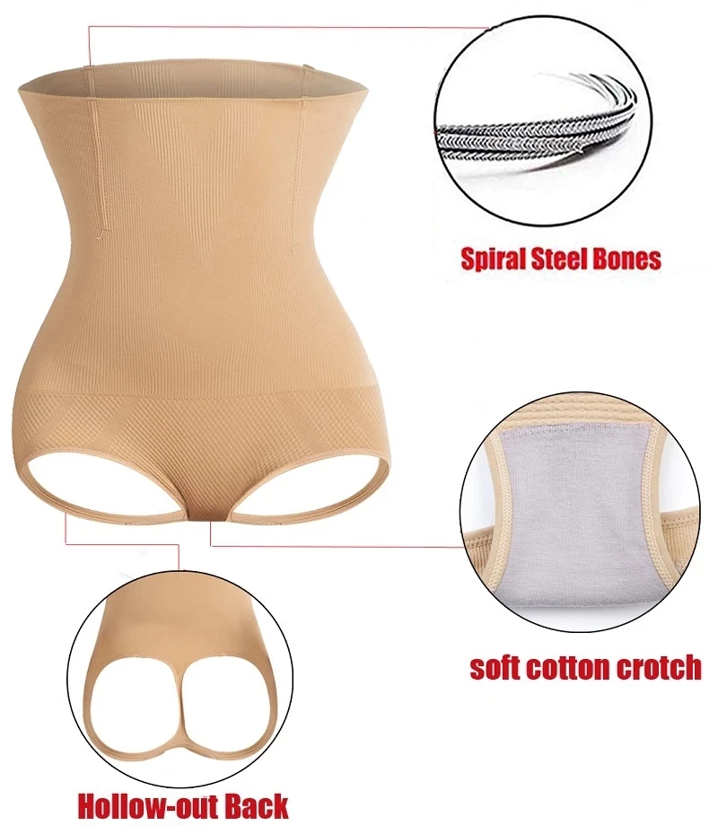 

Slimming Body Shaper Waist Trainer Bodysuit Women Push Up Butt Lifter Strap Waist Cincher Tummy Control Panties Shapewear