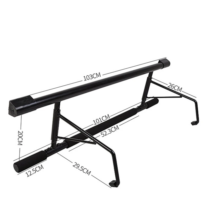 저렴한 드릴링 없음 수평 바 홈 체육관 턱 업 장비 실내 바디 운동 바, 휴대용 피트니스 풀업 장치 도어 F2041