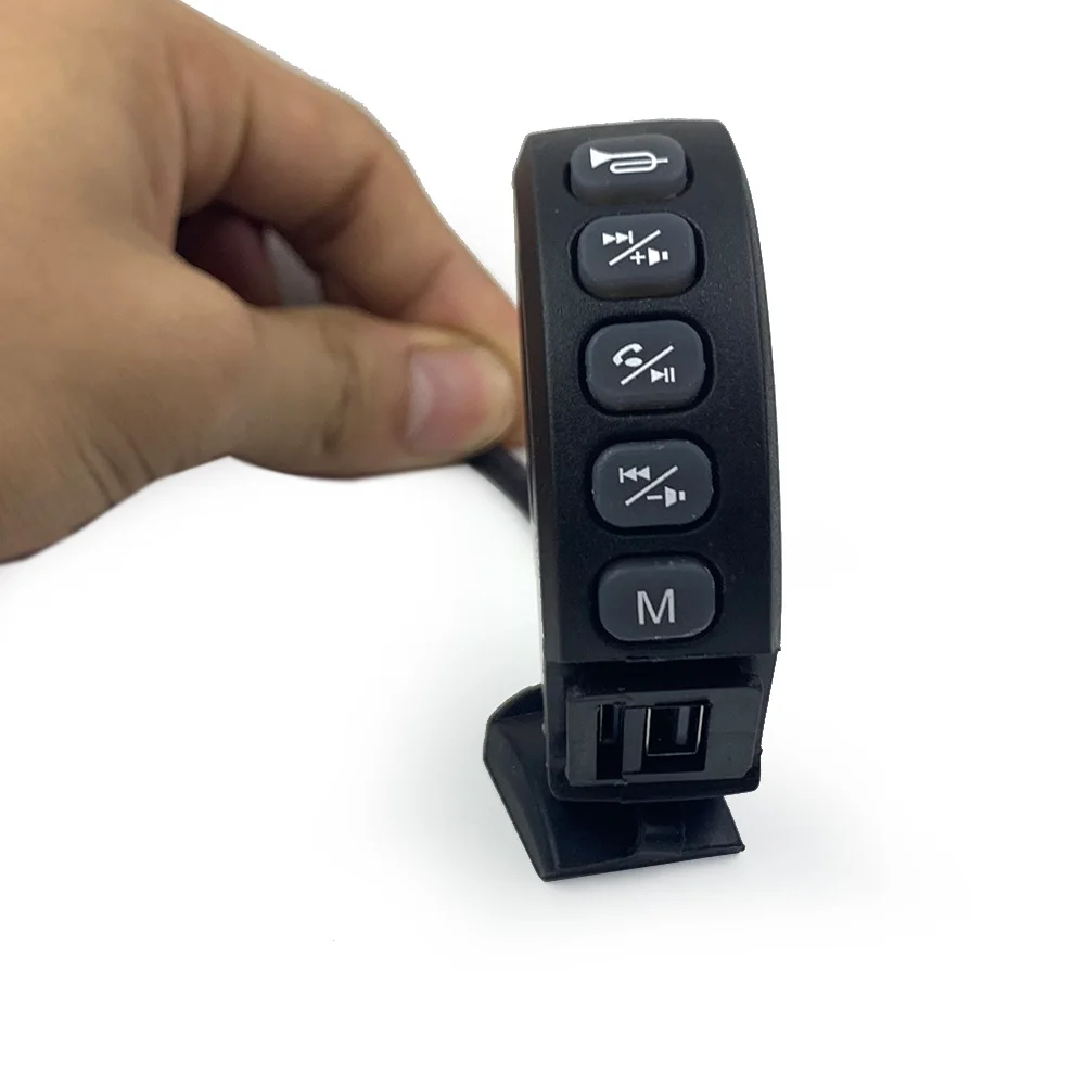 Bluetooth-колонки для мотоцикла 12 В Беспроводная дистанционная сирена FM-радио TF-карта