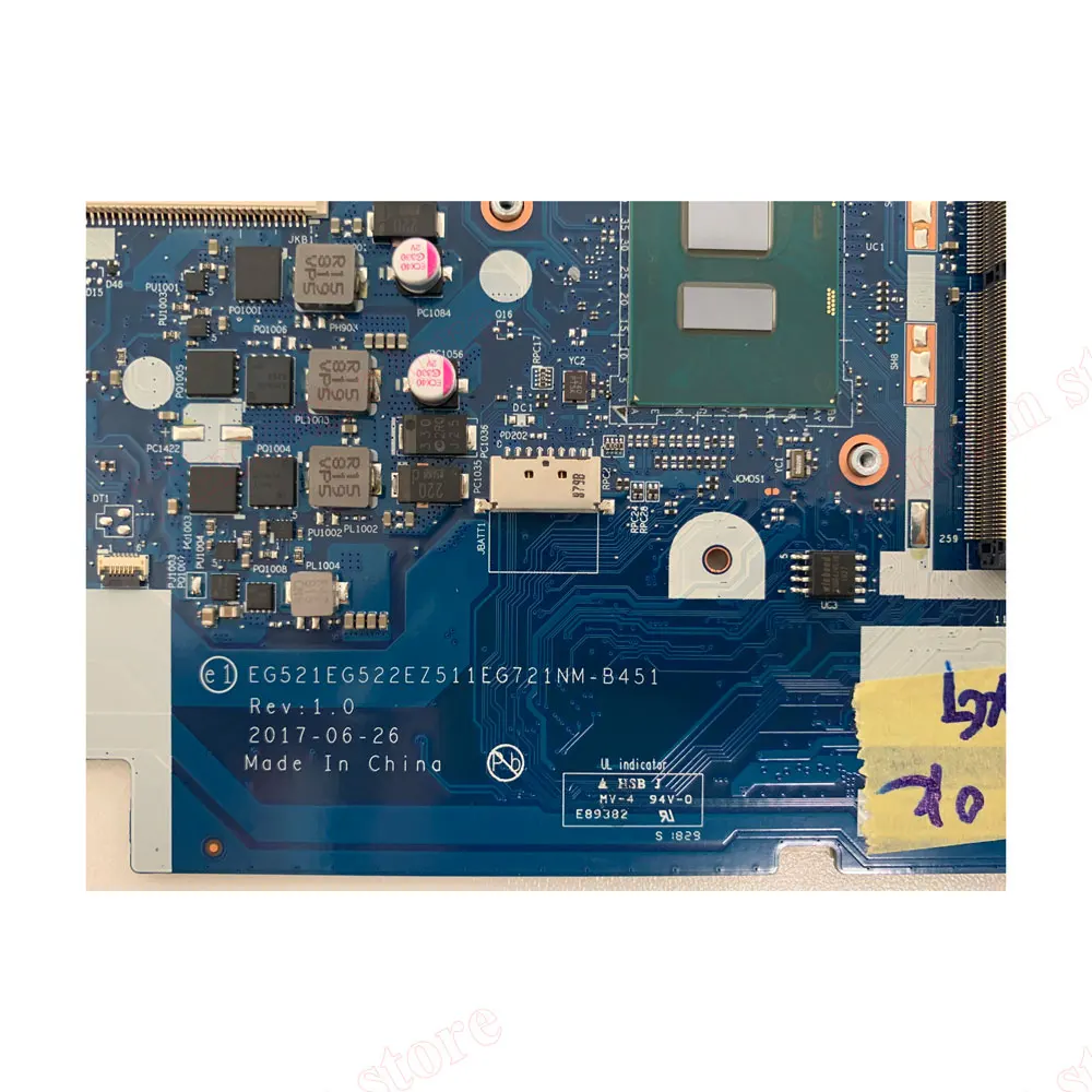Женская 4G для 330-15IKB 81DE ideapad 330-17IKB 81DM Встроенная Материнская плата ноутбука фреза