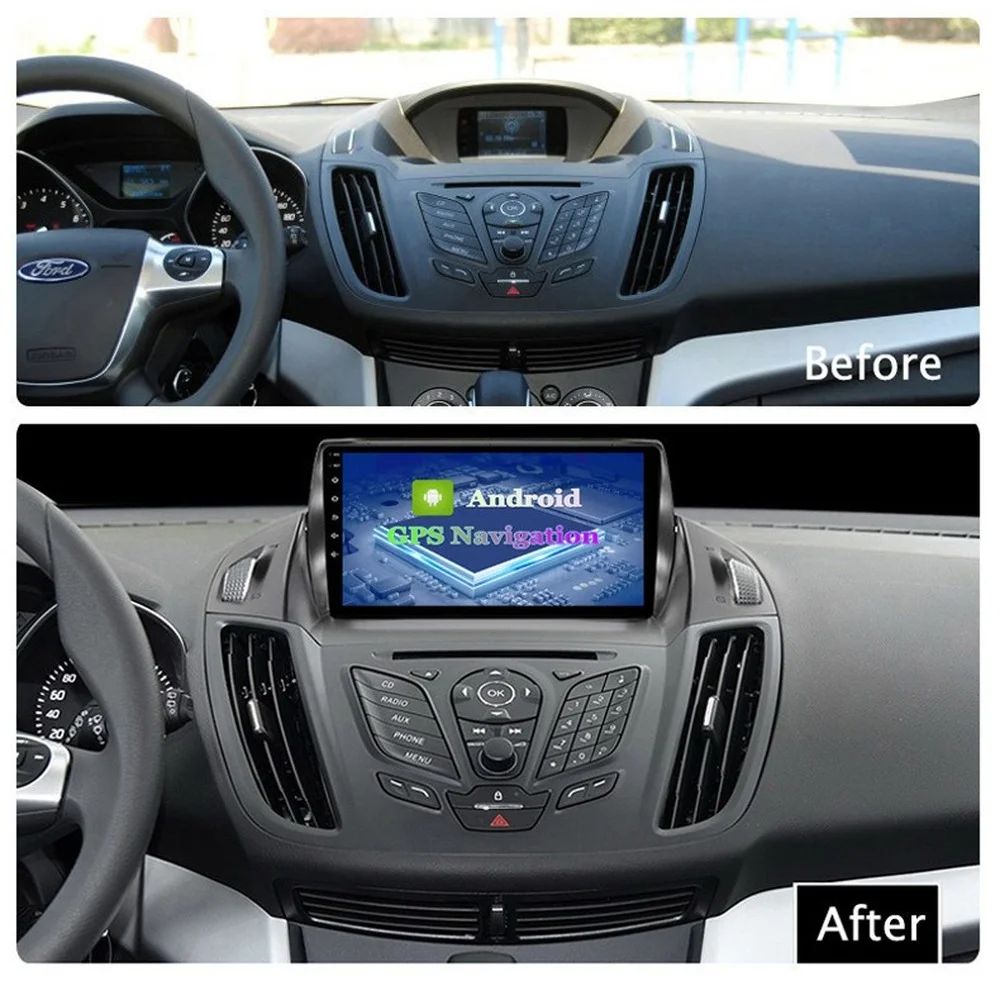 Автомобильная Мультимедийная система Android Восьмиядерный процессор GPS-навигация