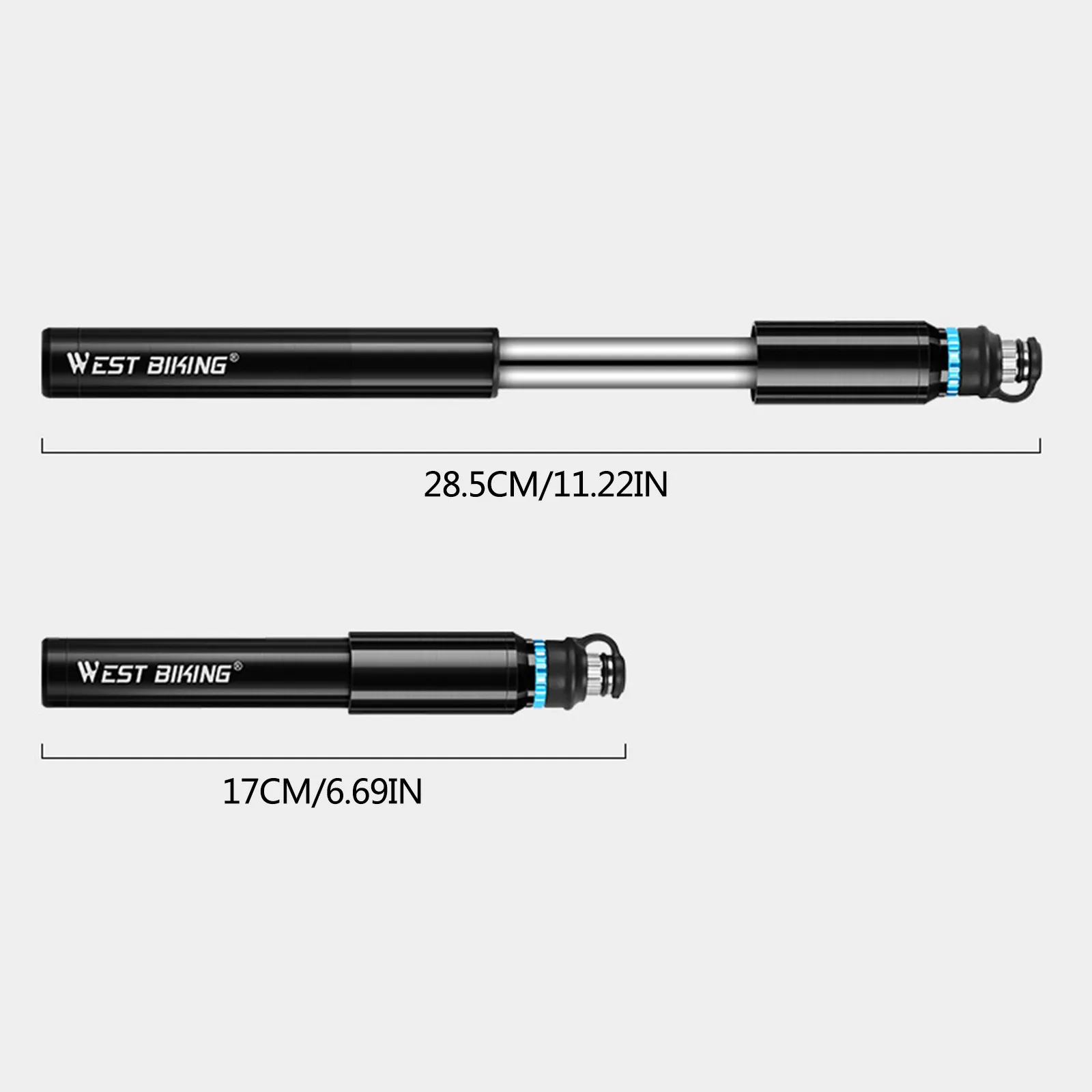 

Bike Pump Portable American-French Mouth Universal Bicycle Basketball Football Pump bike accessories