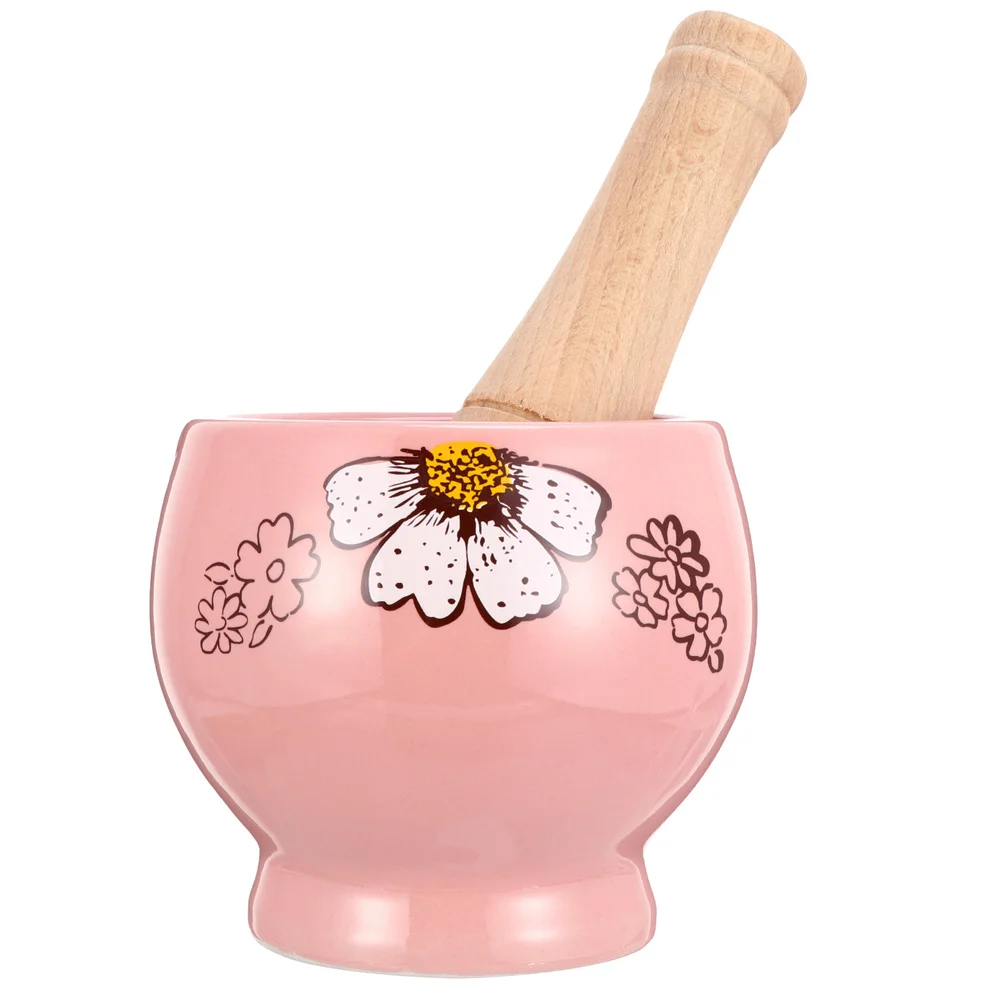 1 набор керамических чашек для измельчения практичная давилка чеснока и специй с