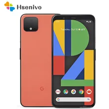 HTC Google Pixel 4 Refurbished-Original Unlocked 4G Mobile Cell Phone 16MP Camera 128GB Cheap Phone Free shipping1year Warranty