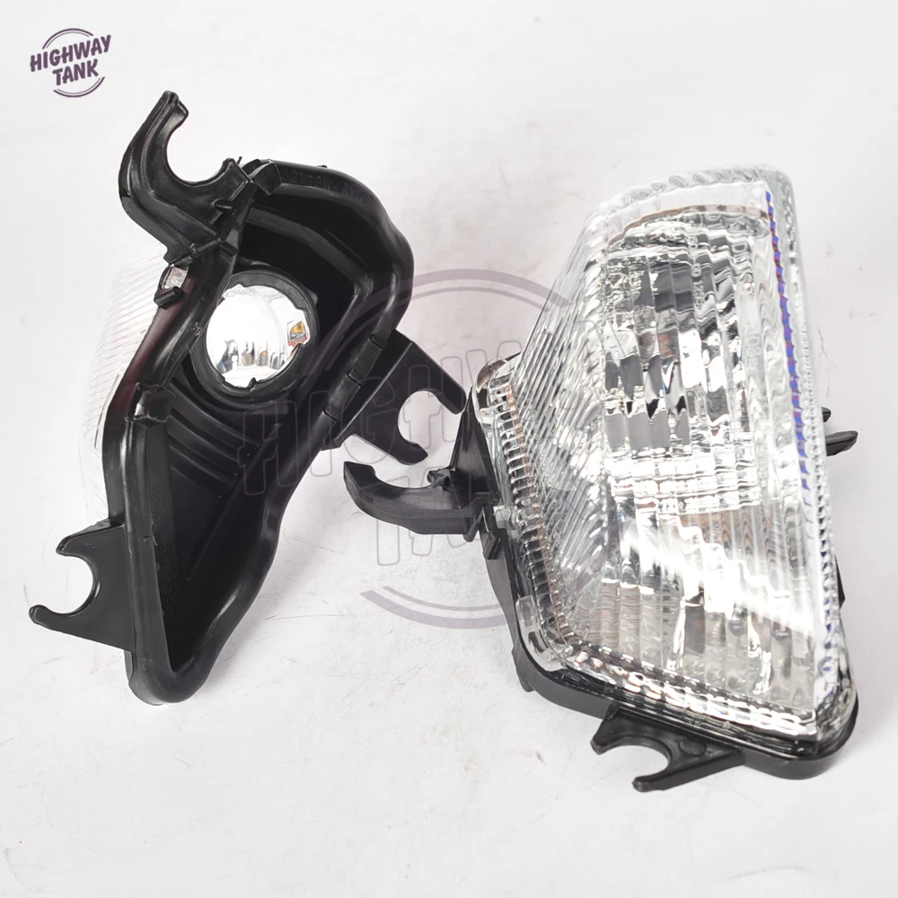 Прозрачная передняя крышка для мотоцикла с индикатором поворота и сигнальным