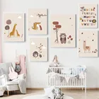 Алмазная 5D картина сделай сам, жираф, лама, крокодил, медведь, Алмазная мозаика, мультяшная Вышивка крестиком, украшение детской комнаты