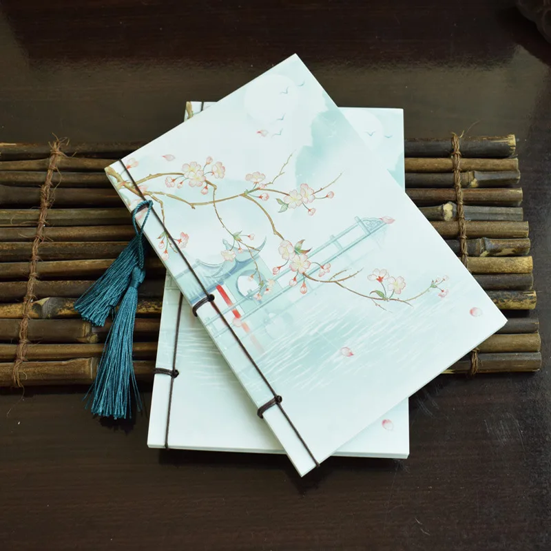 2 Hethrone 1 шт. китайский креативный блокнот для зарисовок Bullet journal милый Накручивающийся блокнот Еженедельный планировщик Канцелярские товары дневник для путешествий - Цвет: 2