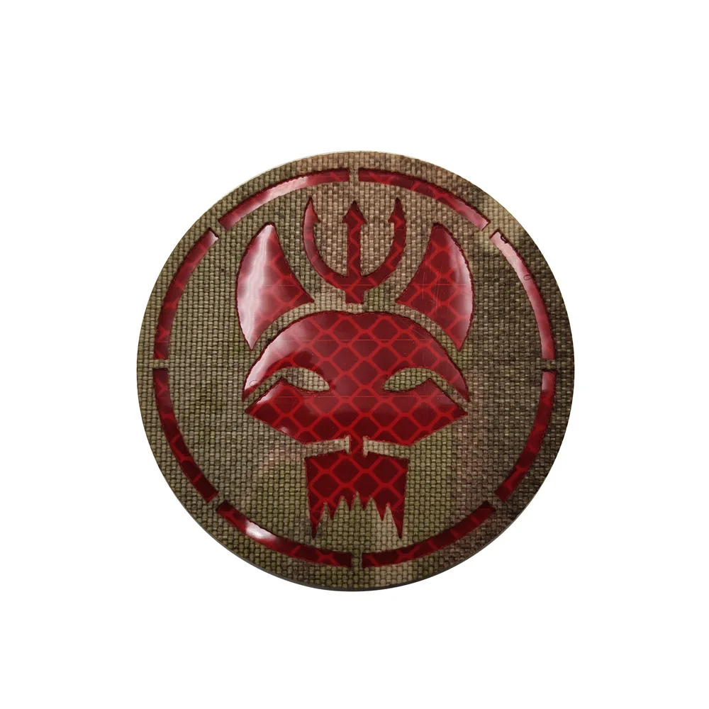 6 SealTeam инфракрасный ИК патч темно-синие уплотнения SWAT обратный патчи Мультикам военный боевой дух CP камуфляж отражающая вставка нагрудный знак крючок/петля - Цвет: 6