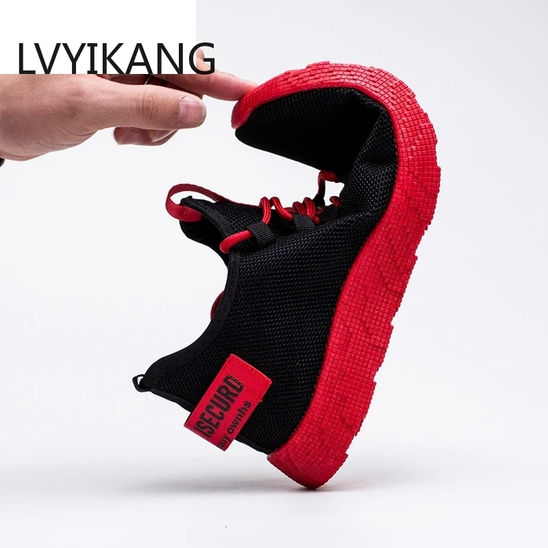 2019 New Mesh Men Casual Shoes -up Lightweight Comfortable Breathable Walking Sneakers Tenis Feminino Zapatos |