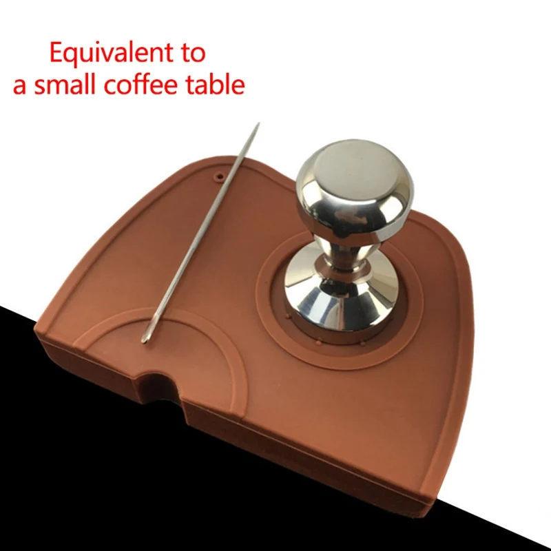 Кофейная Подушечка для пудры противоскользящий угловой коврик наполнителя