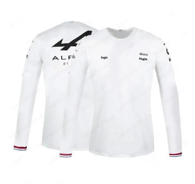 Футболка с длинным рукавом F1 формула One гоночная новая стильная футболка рубашка