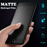 2pcs matte hydrogel film phone screen protector for iphone 11 12 13 pro max x xr xs max 6s 7 8 plus mini se 2020 protective film