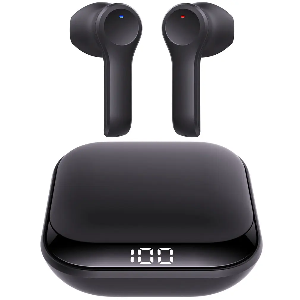 

TWS Wireless Bluetooth-compatible Earphone 5.0 Intelligent Touch Control Wireless TWS Earphones 3D Stereo bass Gaming Sport