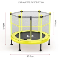 k2033 childrens trampoline mini trampoline outdoor exercise home toys
