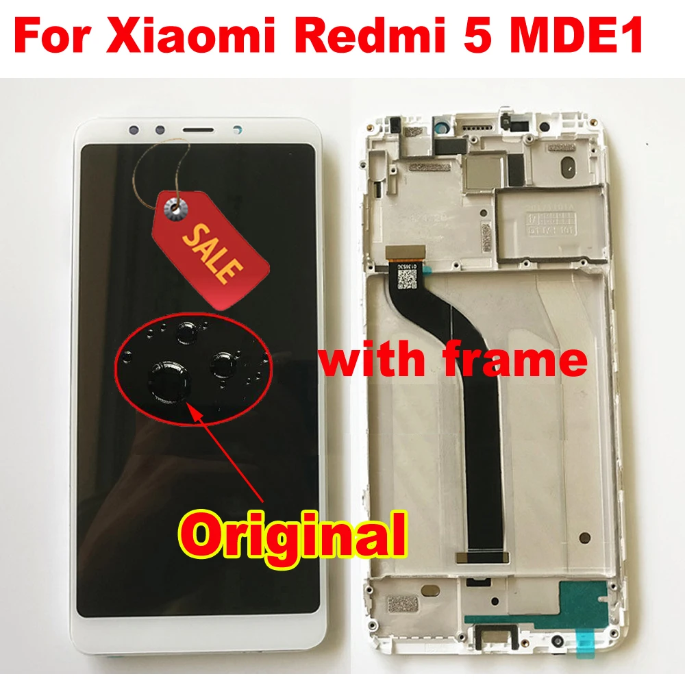ЖК-дисплей 5 7 ''с сенсорным экраном и дигитайзером в сборе для Xiaomi Redmi MDE1