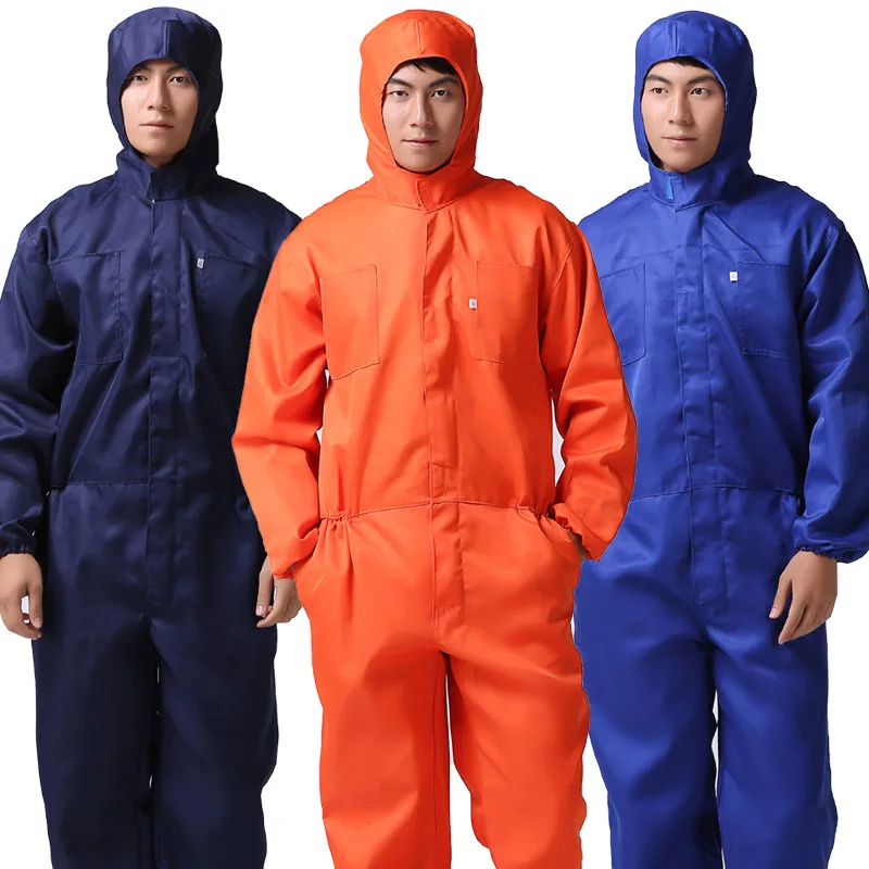 Мужской тонкий комбинезон для работы Воздухопроницаемый Летний с длинным