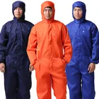 Комбинезон мужской пылезащитный, тонкий, дышащий, с длинным рукавом