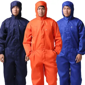 Комбинезон мужской пылезащитный, тонкий, дышащий, с длинным рукавом