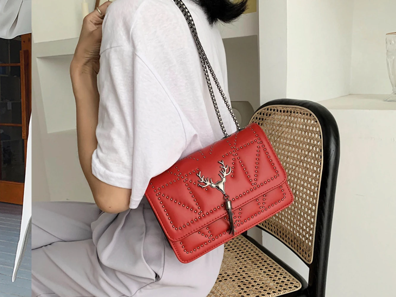 

Luxury Famous Brands Designer Bags for Women Handbag 2021 Leather Evening Clutch Purse Vintage Shoulder Bag Ladies Messenger Bag