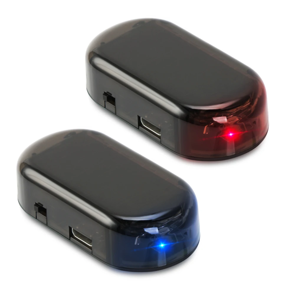 Фальшивая Автомобильная сигнализация солнечной энергии для Hyundai Creta I10 I20 Tucson Elantra