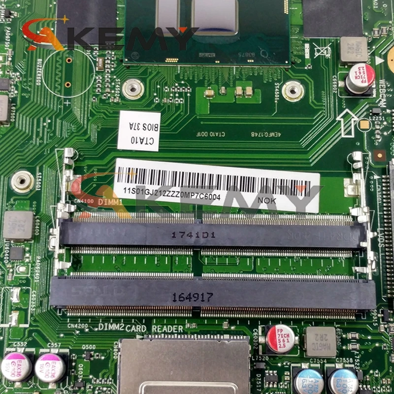 

Akemy For Lenovo AIO 300-22ISU 300-23ISU Motherboard S4130 S5130 S400Z S500Z mainboard W/ I3-6100/6006U CPU + 2GB GPU