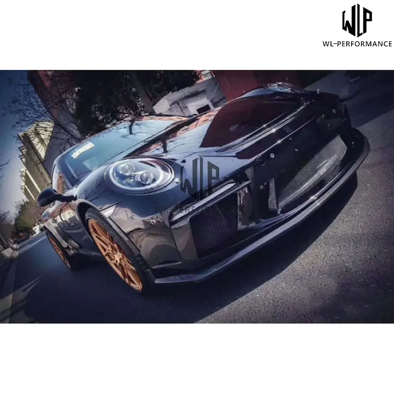 911 991 2 GT3 стиль комплект кузова автомобиля из углеродного волокна передний задний