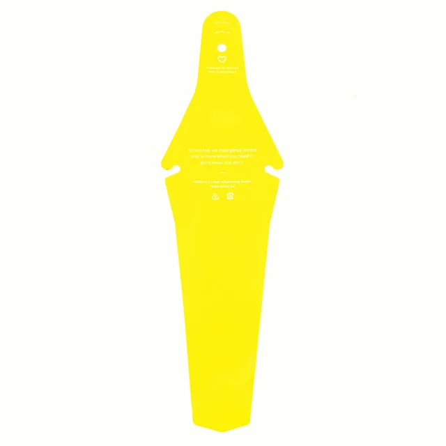 Седло горного велосипеда Fender Ass Saver 1 шт. велосипедные Крылья велосипедный щиток брызговик пластиковые съемные части аксессуары задняя Запасная часть - Цвет: yellow