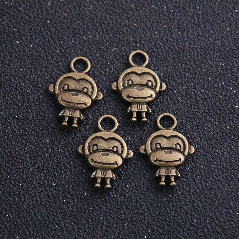 8 шт. 15*23 мм старинные милые маленькие искусственные винтажные металлические