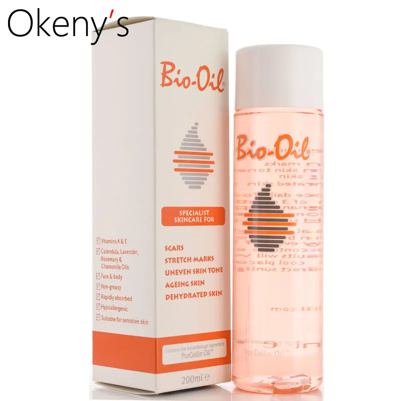 

100% Australia Bio Oil 200ml skin care ance stretch marks remover cream remove body stretch marks uneven skin tone Purcellin Oil