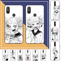 anime himiko toga black and white phone case for redmi note 8 7 9 4 6 pro max t x 5a 3 10 lite pro