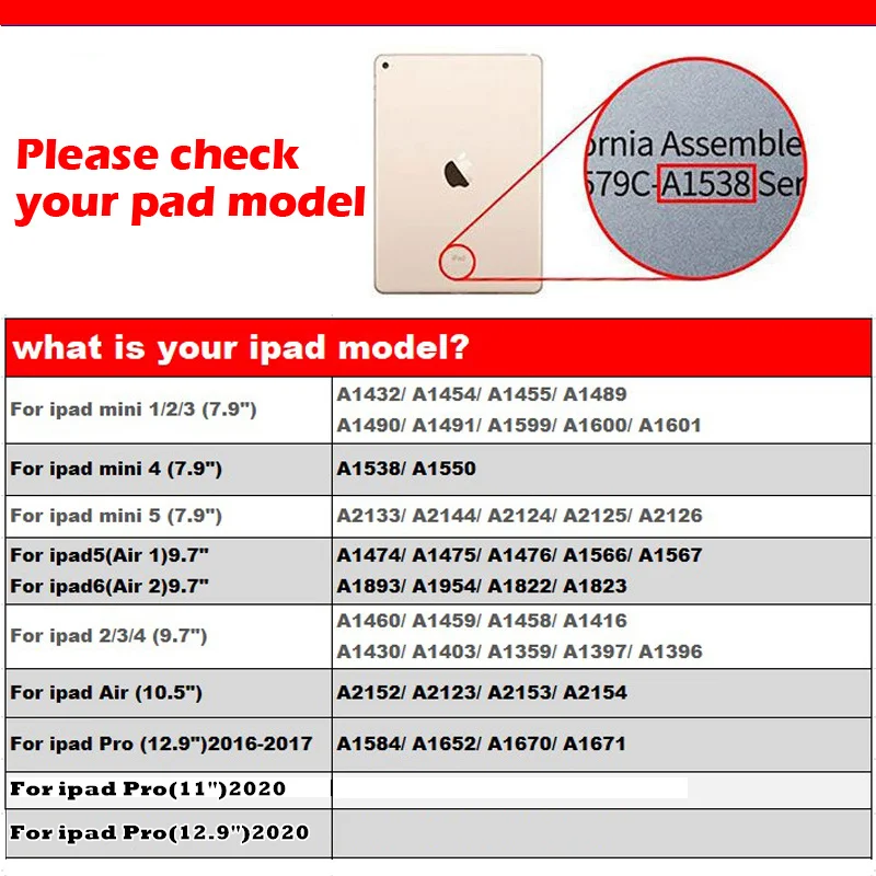 Чехол для iPad 5/6/4 Pro 12 9 &quotiPad Air 10 5&quot Мини 4/3 серии 360 вращающийся стенд силиконовый +