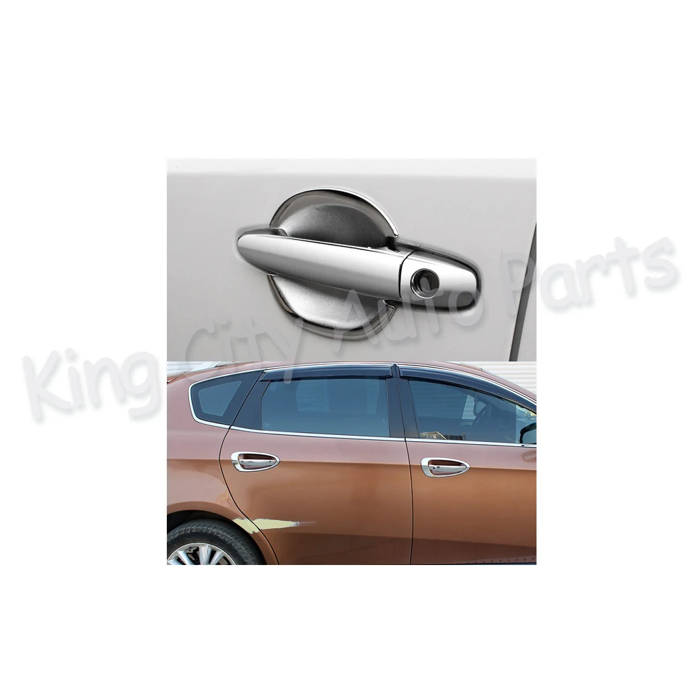 CAPQX 4 шт./компл. для Golf 5 Golf5 Mk5 2004 2005 2009 накладка на дверь обшивка ABS Хромированная