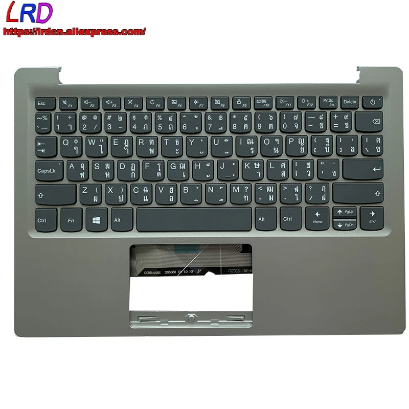 

New Original Thai Keyboard with Shell C Cover Palmrest Upper Case for Lenovo Ideapad 120S-11IAP Winbook 5CB0P98255