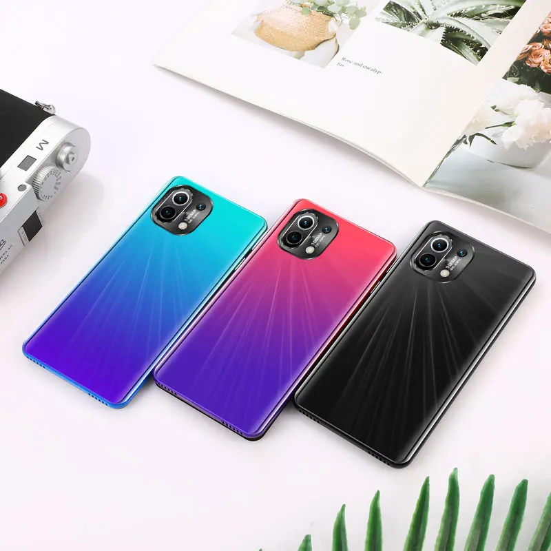 

M11 Pro 8+128GB Fingerprint ID 5000mAh 6.1 Inch Mobilephones Dual SIM+Micro SD MTK6889 Deca Core Andriod 10 Smart Phone Celular