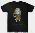 Свобода Вильям Уоллес мем речи для Шотландии забавная черная повязка на голову унисекс футболка банда