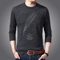 2020 new fashion brand sweater for mens pullover o neck slim fit jumpers knitwear warm winter korean style casual mens clothes