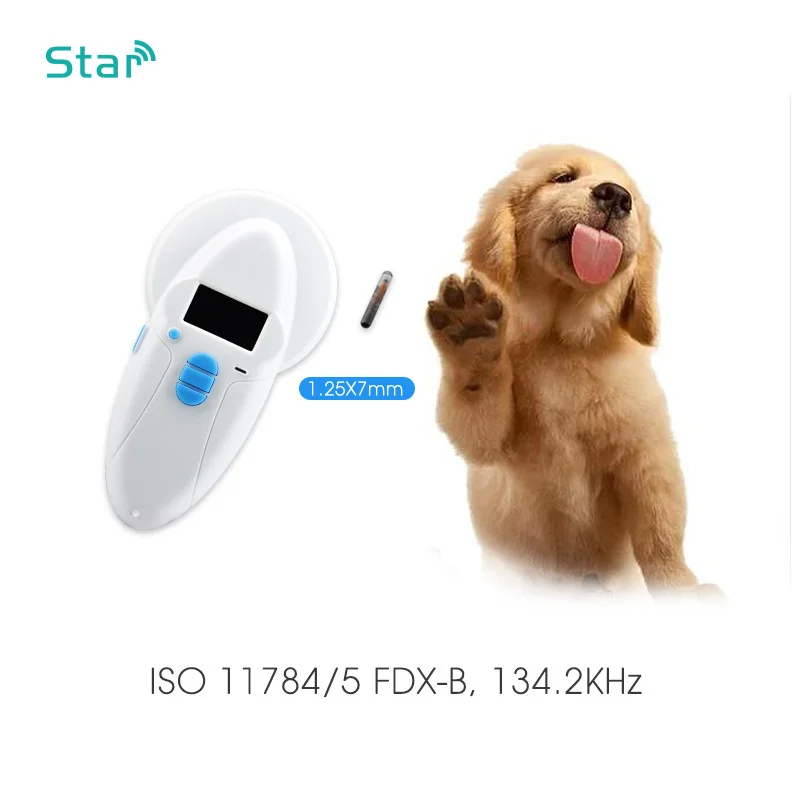 1.25*7mm Mini size Rfid 134.2khz Pet Microchip Cat chip Dog Id Glass Tag animal products 50pcs/lot | Безопасность и защита