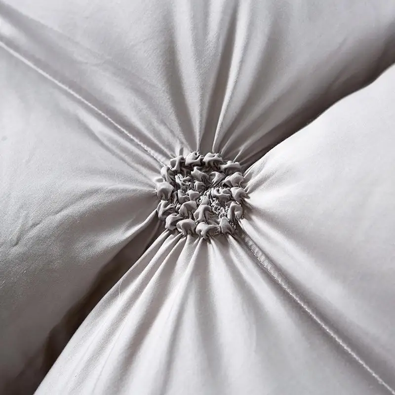 42 100% гусиный пух белое серое одеяло постельный комплект король королева полный