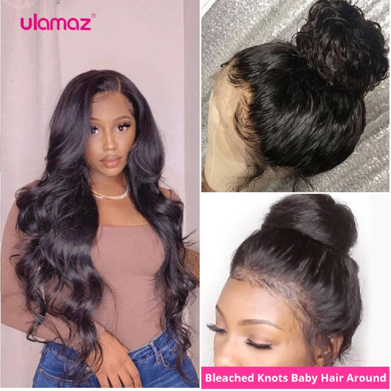 Full 360 Lace Frontal Wig 13X4 Lace Front Human Hair Wigs Body Wave Lace Front Wigs For Women Human Hair HD Lace Closure Wig
